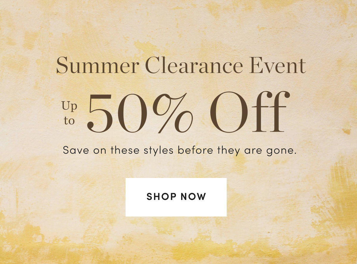 Up to 50% Off Clearance