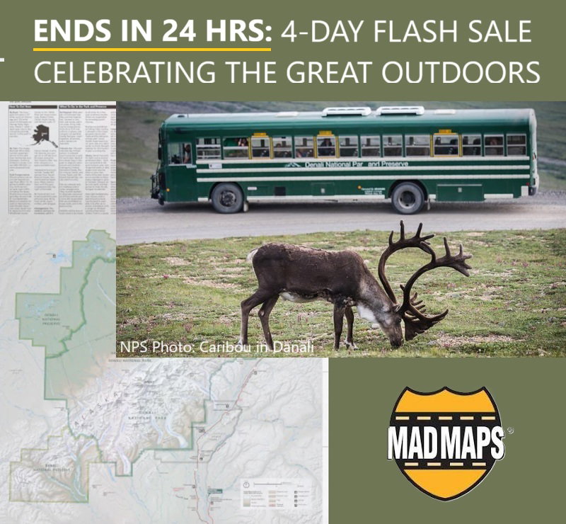 4-day flash sale celebrating the great outdoors for National Parks and Recreation month.Sitewide Sale