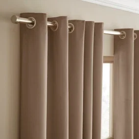 Luxe Velour Eyelet Curtains (Blackout Available)