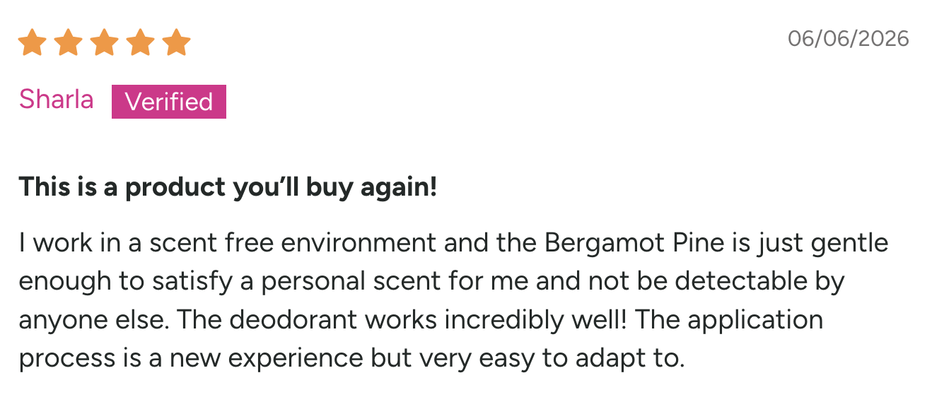 Deo reviews