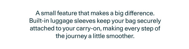 Shop the Luggage Sleeve Edit