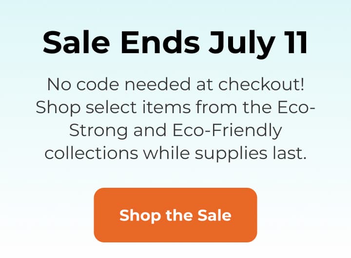 Sale Ends July 11