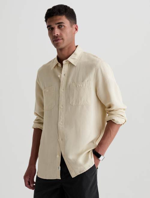 Mason Work Shirt in Champagne