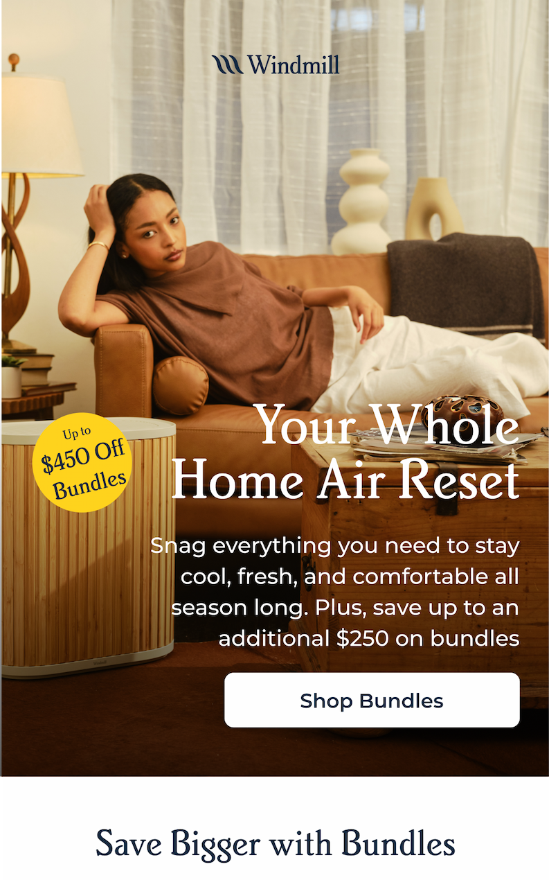 Your Whole Home Air Reset - Up to $450 off Bundles