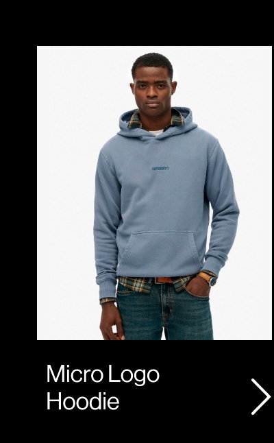 Micro Logo Hoodie