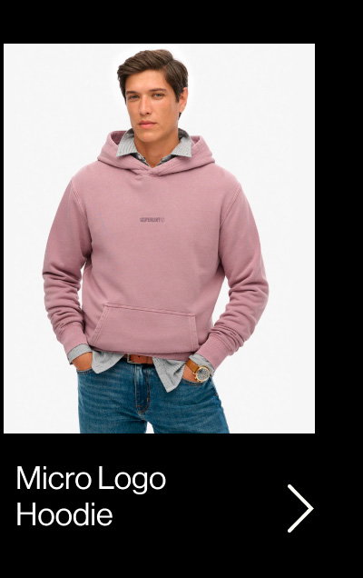 Micro Logo Hoodie