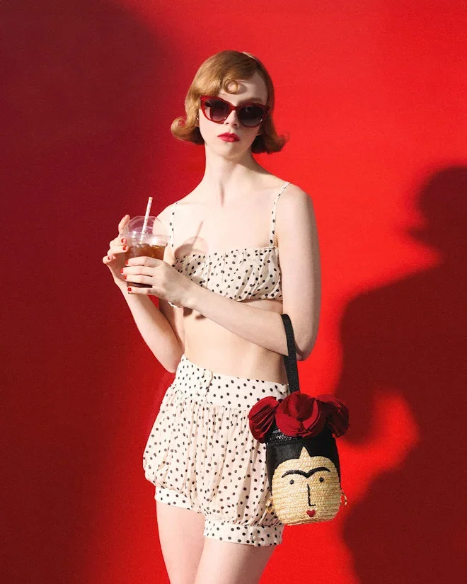 OCCASION BAGS - FRIDA BASKET BAG