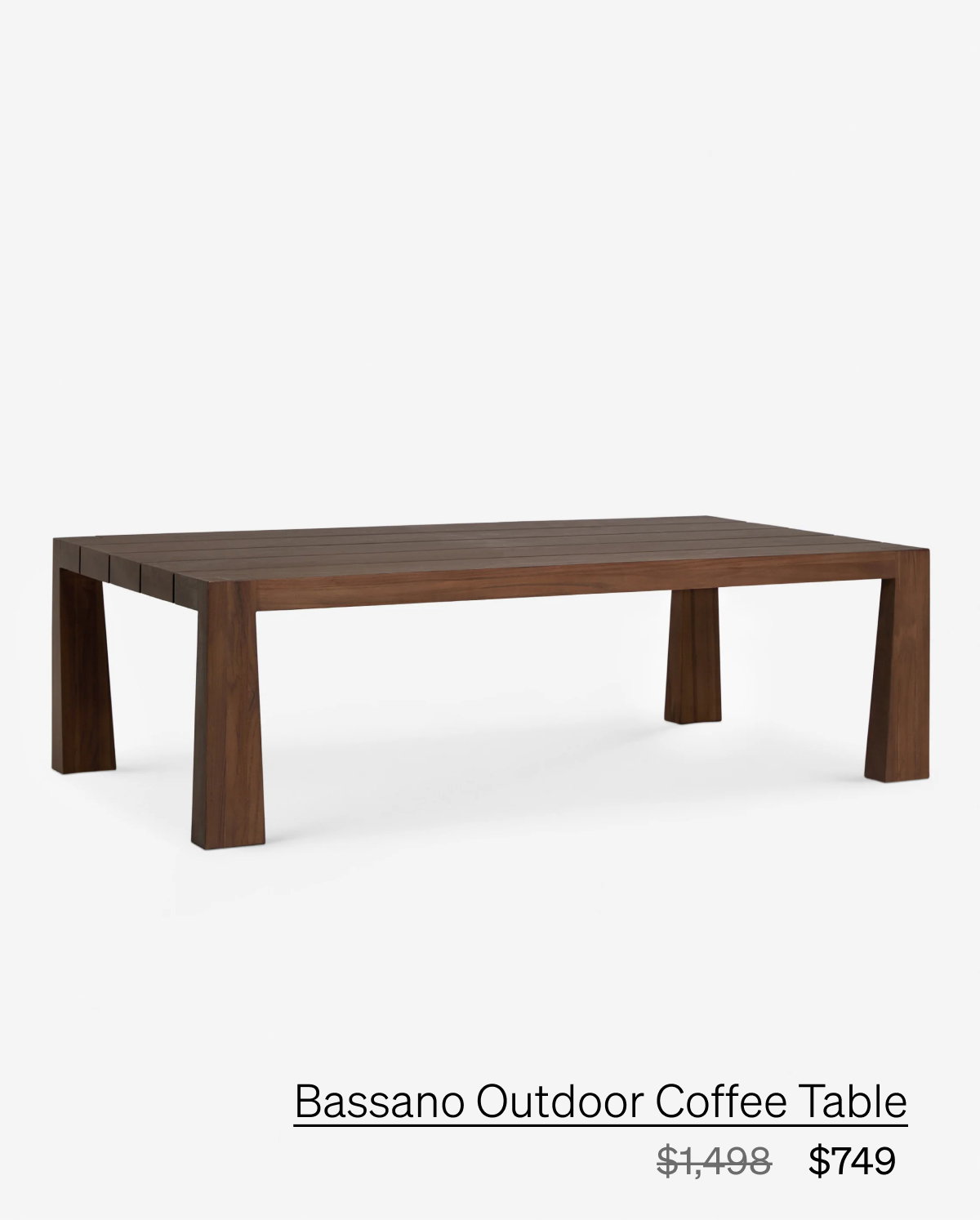 Shop Bassano Outdoor Coffee Table