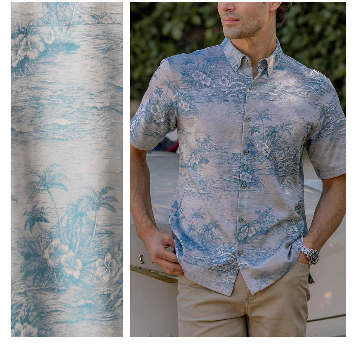 Discover Etched Scenic Jacquard