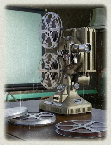 Classic Film Projector Set