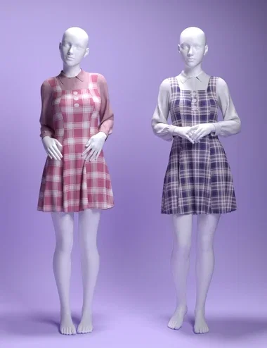 MS dForce Sweet Elegance Dress for Genesis 9 and 8 Female