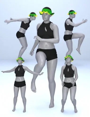 TIN Locomotion Animations Pack for Genesis 9
