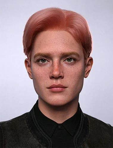 AK Suave Hair for Genesis 9