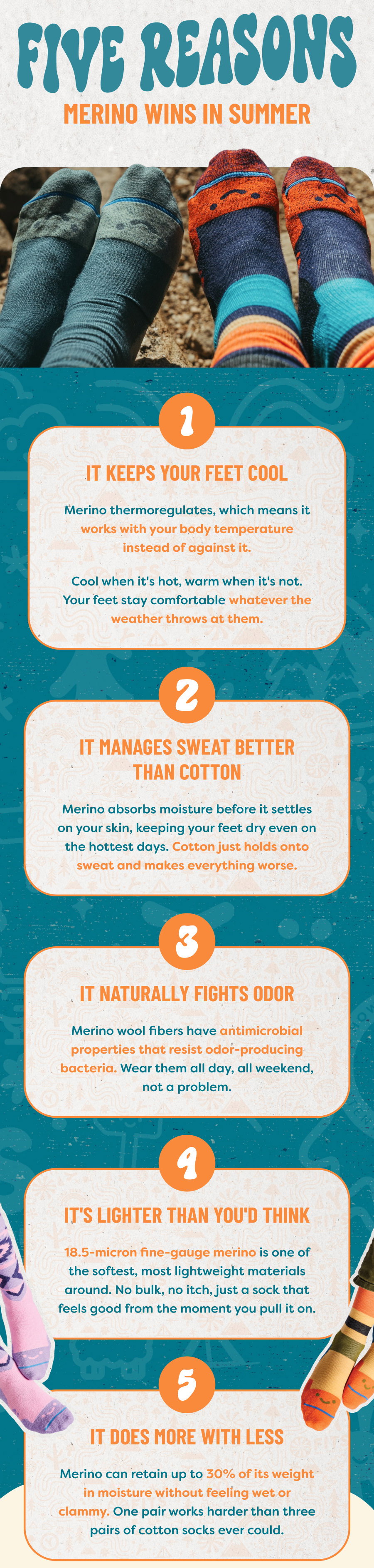 Five Reasons Merino Wins In Summer 