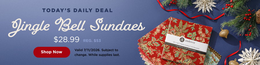 Daily Deal: Jingle Bell Sundaes $28.99. Shop now. Valid 7/11/26. Subject to change. Select styles. While supplies last.