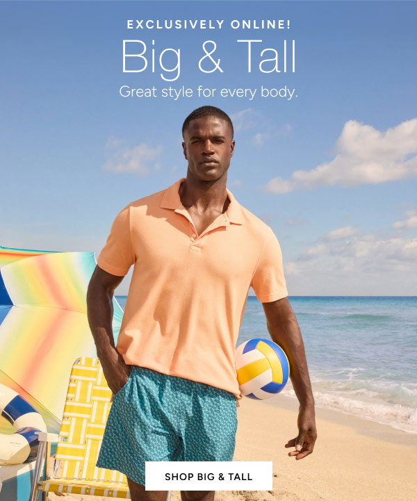Shop Big & Tall