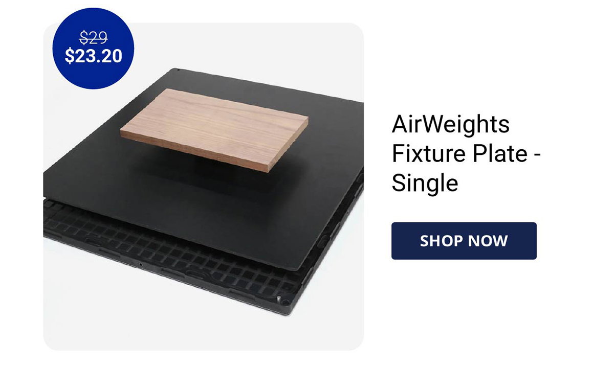 AirWeights Fixture Plate - Single