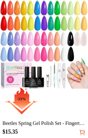 Beetles Spring Gel Polish Set -...
