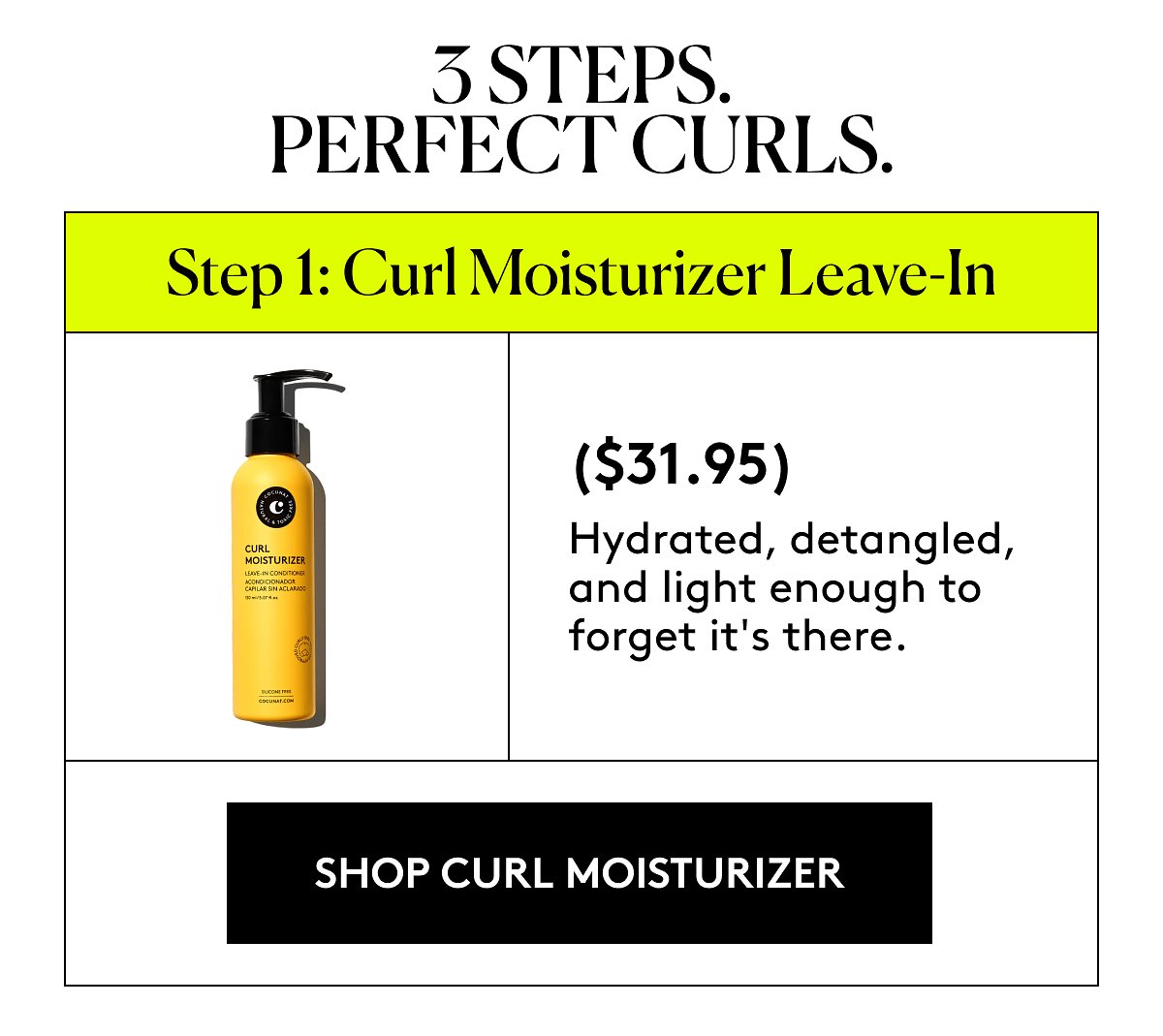 SHOP CURL MOISTURIZER