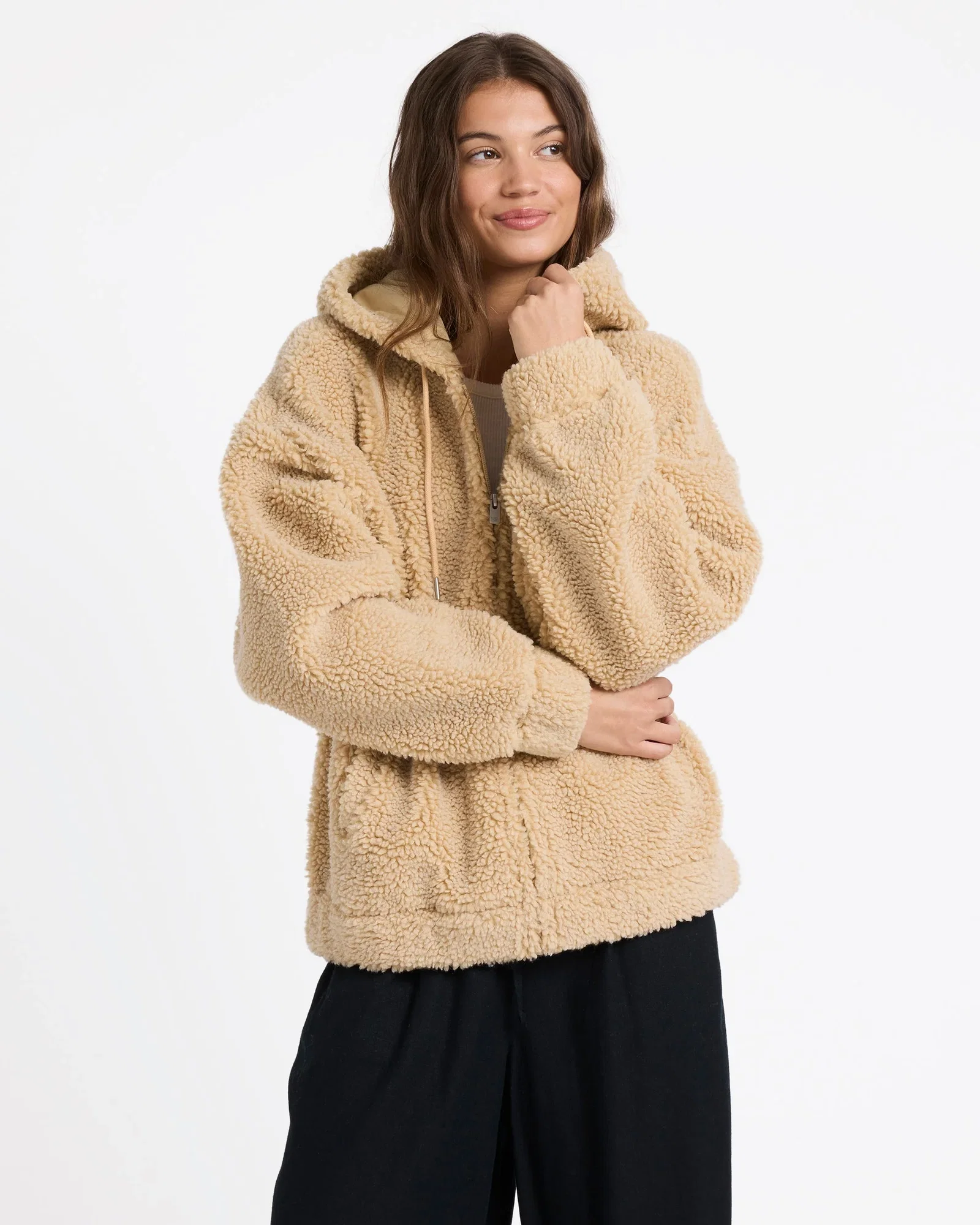 Womens City Track Fleece Jacket