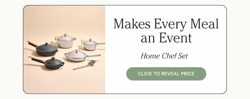 Makes Every Meal an Event - Home Chef Set   | Click To Reveal Price