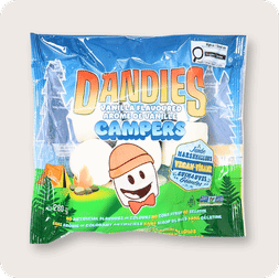Dandies Campers Jumbo Vegan Marshmallows, 280g