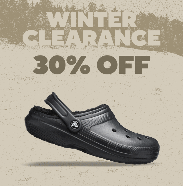 30% Off Winter Clearance