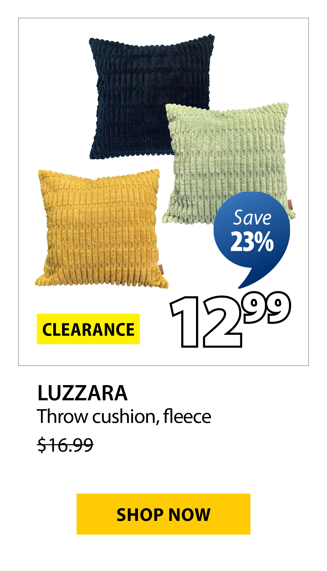 LUZZARA Throw cushion | Save 23%