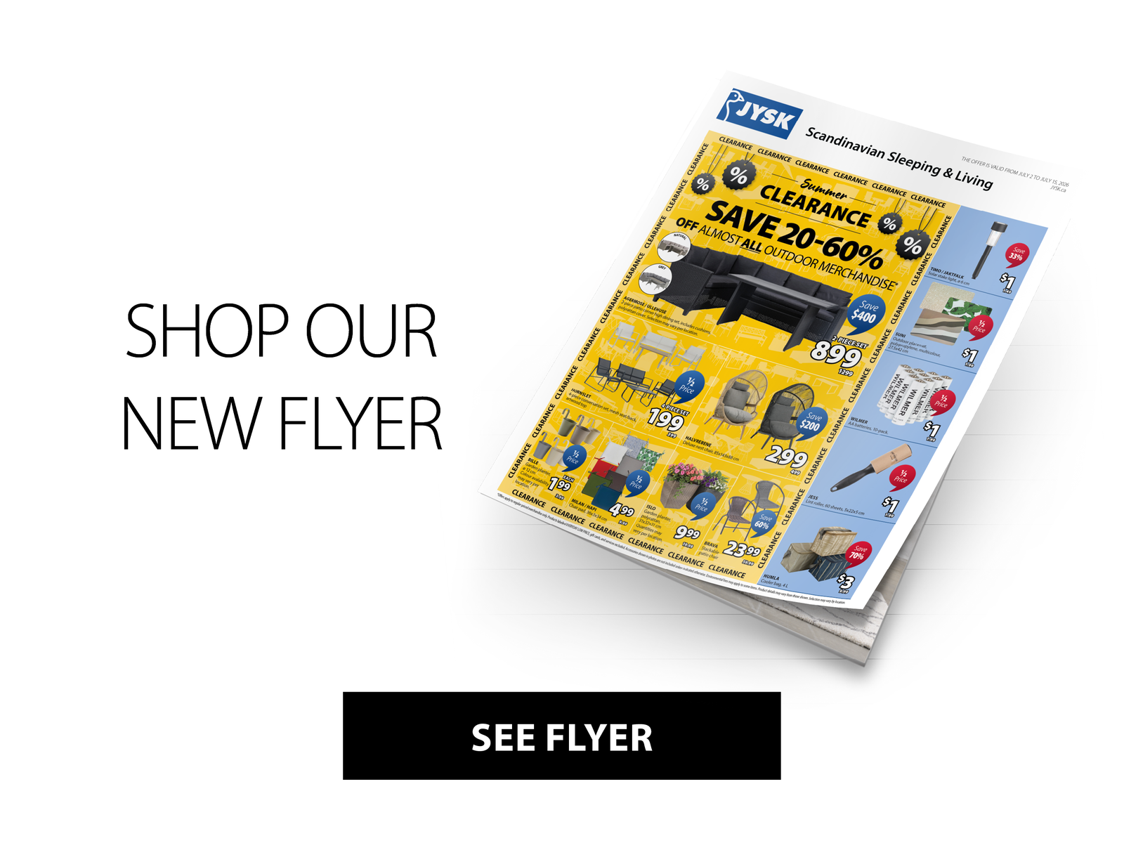 SHOP OUR NEW FLYER