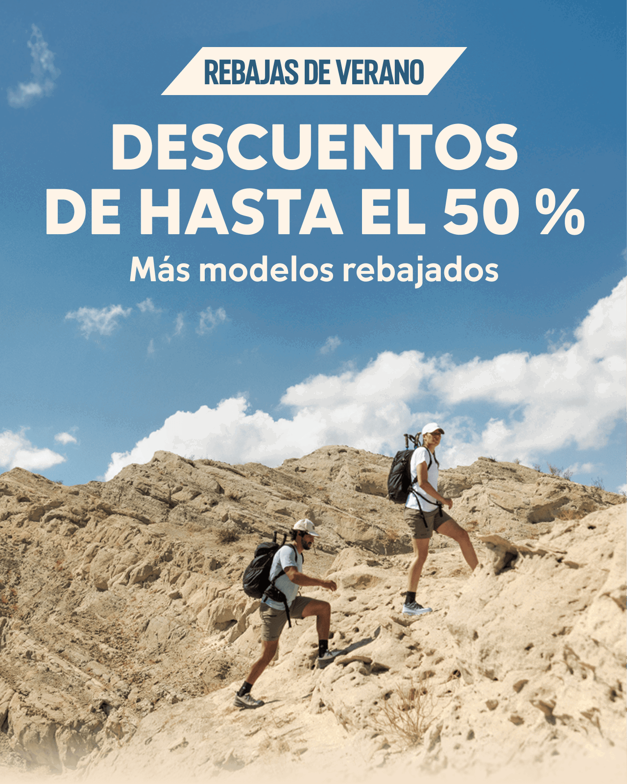 REBAJAS DE VERANO Descuentos de hasta el 50 %