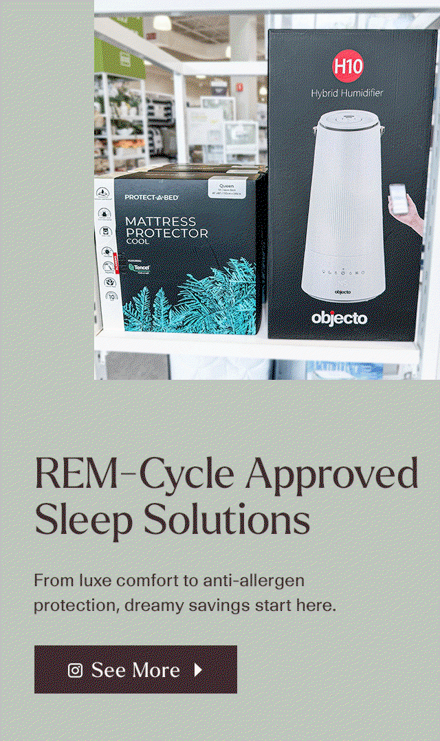 REM-Cycled Approved Sleep Solutions.