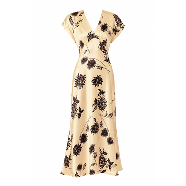 Navy Midi Dress