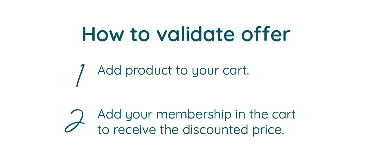 1. Add Tempur comfort pillow to your cart.