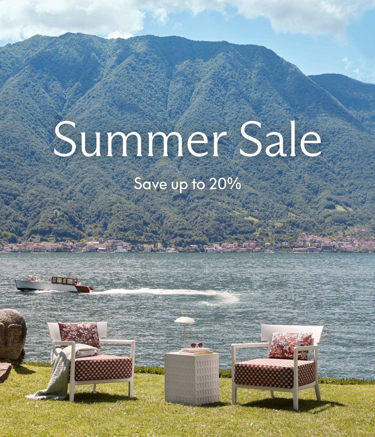 Summer Sale. Save up to 20%.