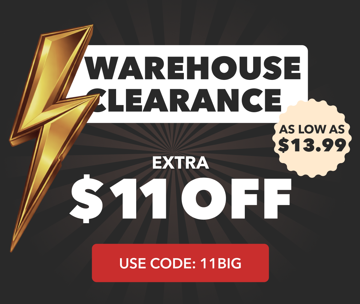 Use Code Big11