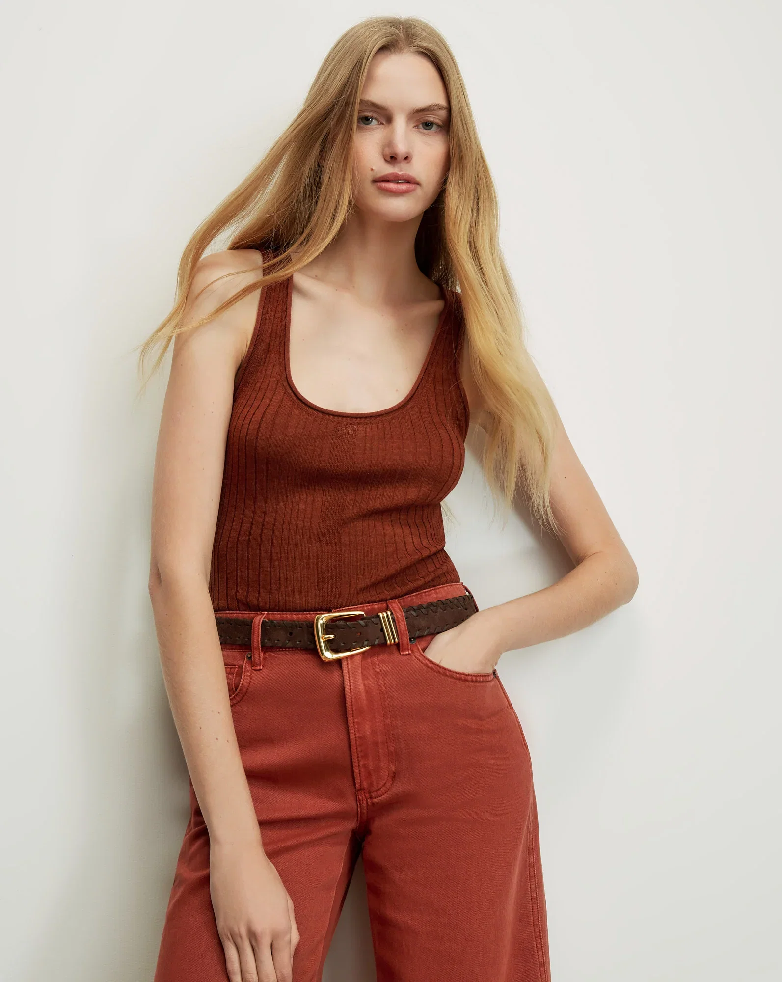 Image of Birke Merino Wool Tank Top