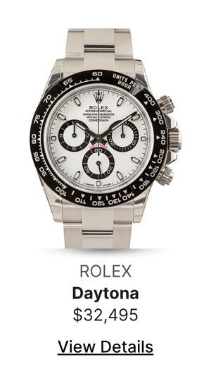 Factory Stickered Case Rolex Daytona Cosmograph Ref 116500LN White Dial