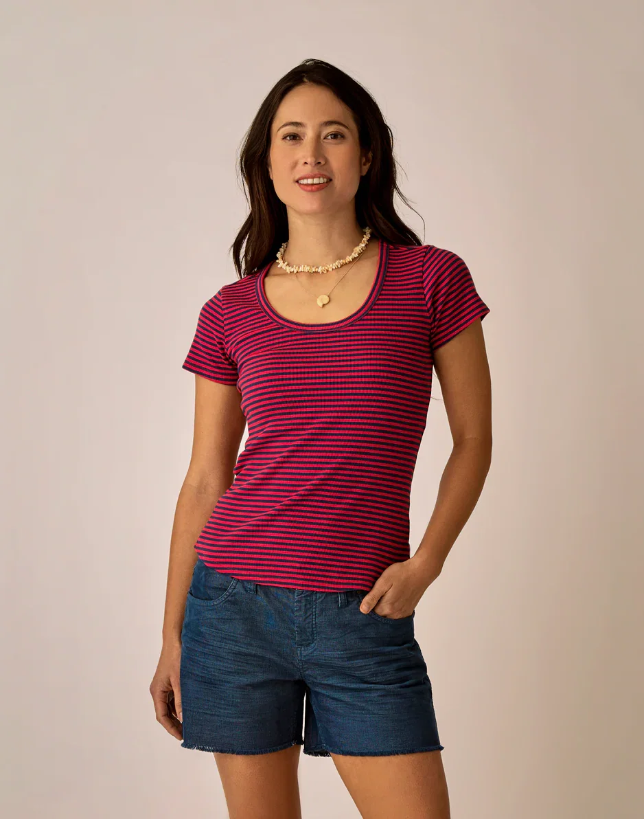 Image of Ever Tee: July Stripe