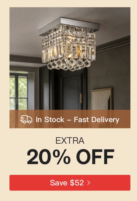 Mini Modern Square Light Fixture -Flush Mount Ceiling Light