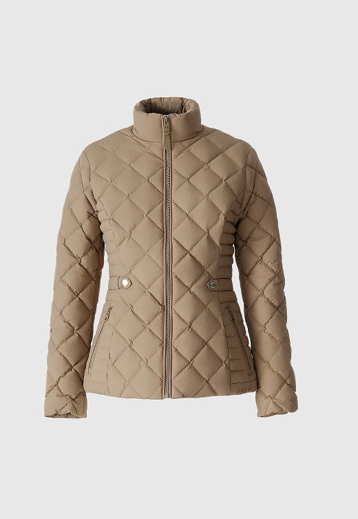 VIK Diamond Quilted Down Jacket