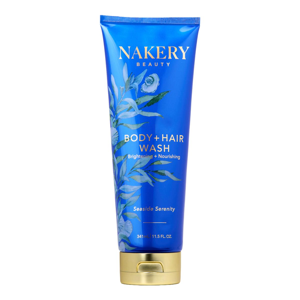 Nakery Beauty 11.5 oz. Seaside Serenity Body + Hair Wash
