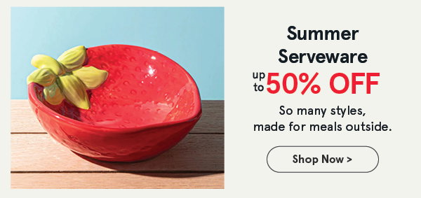 Outdoor Serveware