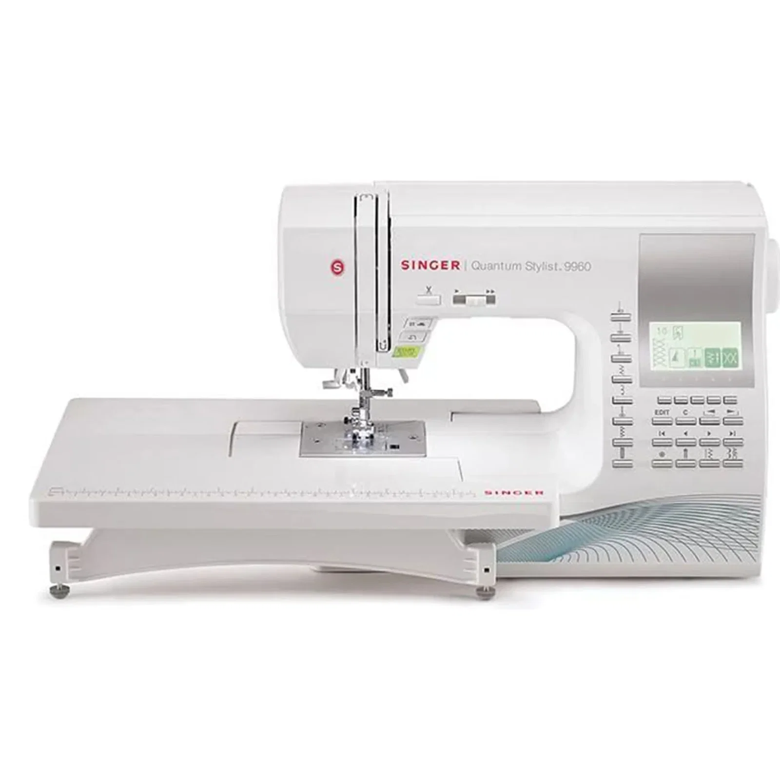 Image of SINGER® Quantum Stylist™ 9960 Sewing Machine with Extension Table