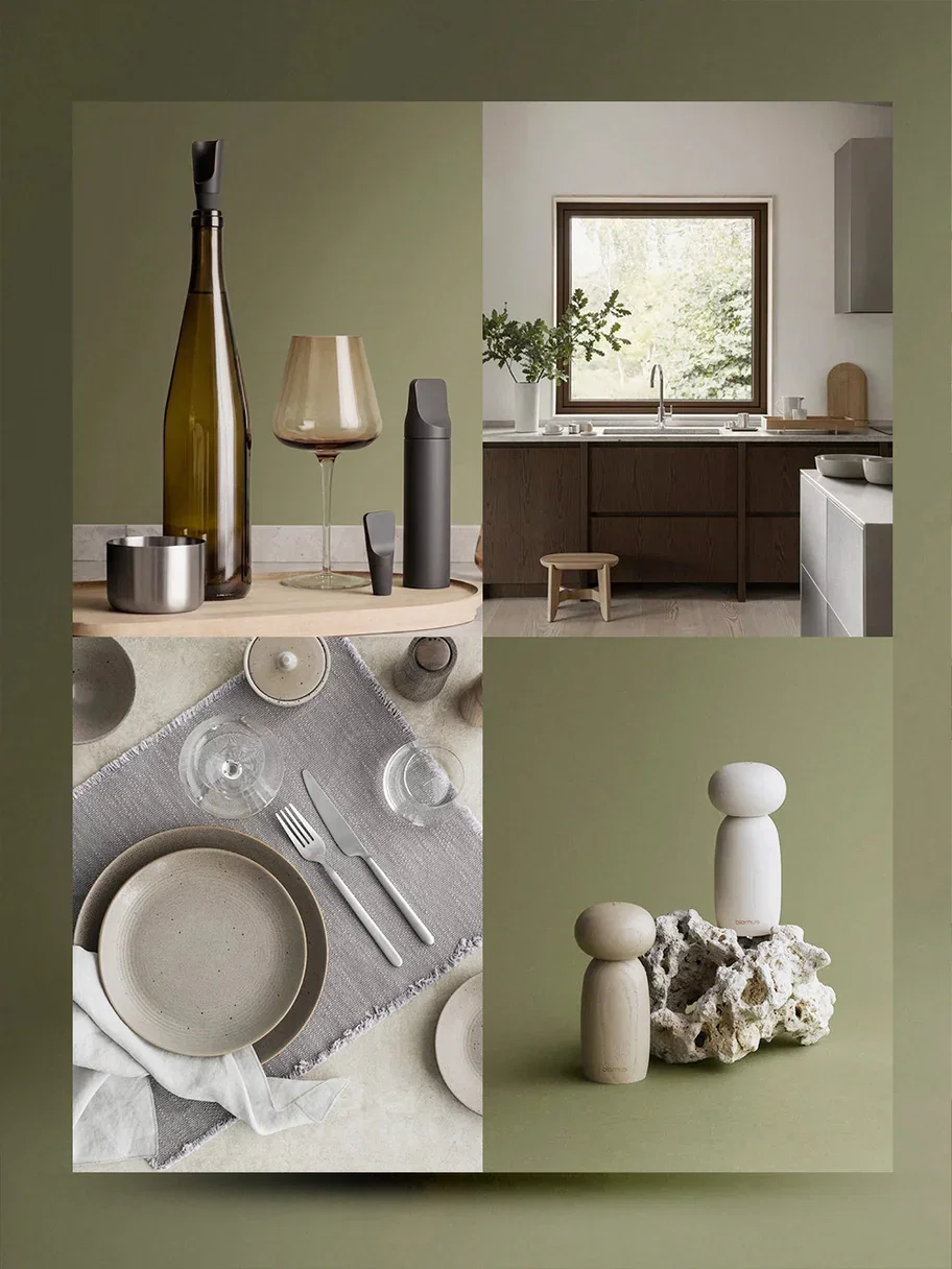 Ricevere con Blomus: cucina e tavola