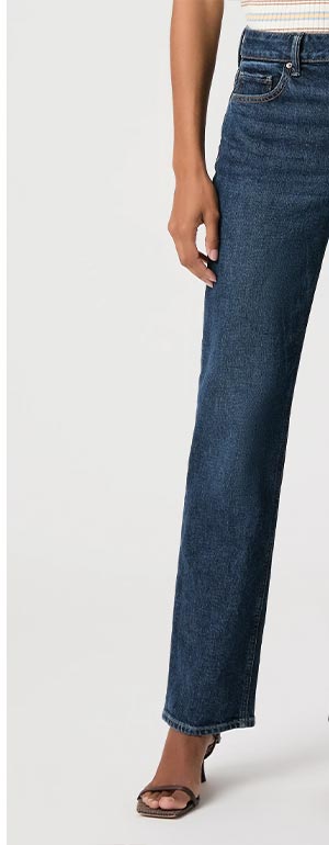 Stevie 31" Straight Jean in San Gabriel.