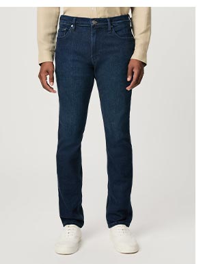 Transcend Vintage Federal 32" Slim Straight Jean in Pembry.