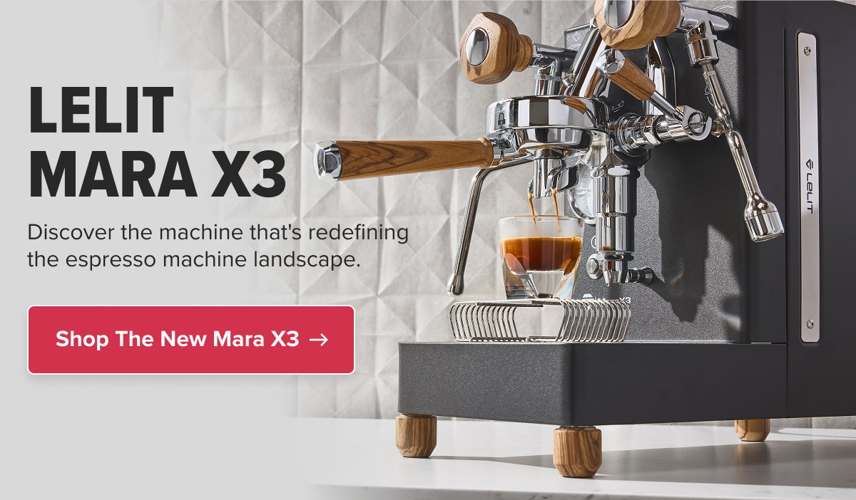 lelit mara x3 Discover the machine that's redefining the espresso machine landscape. Shop The New Mara X3