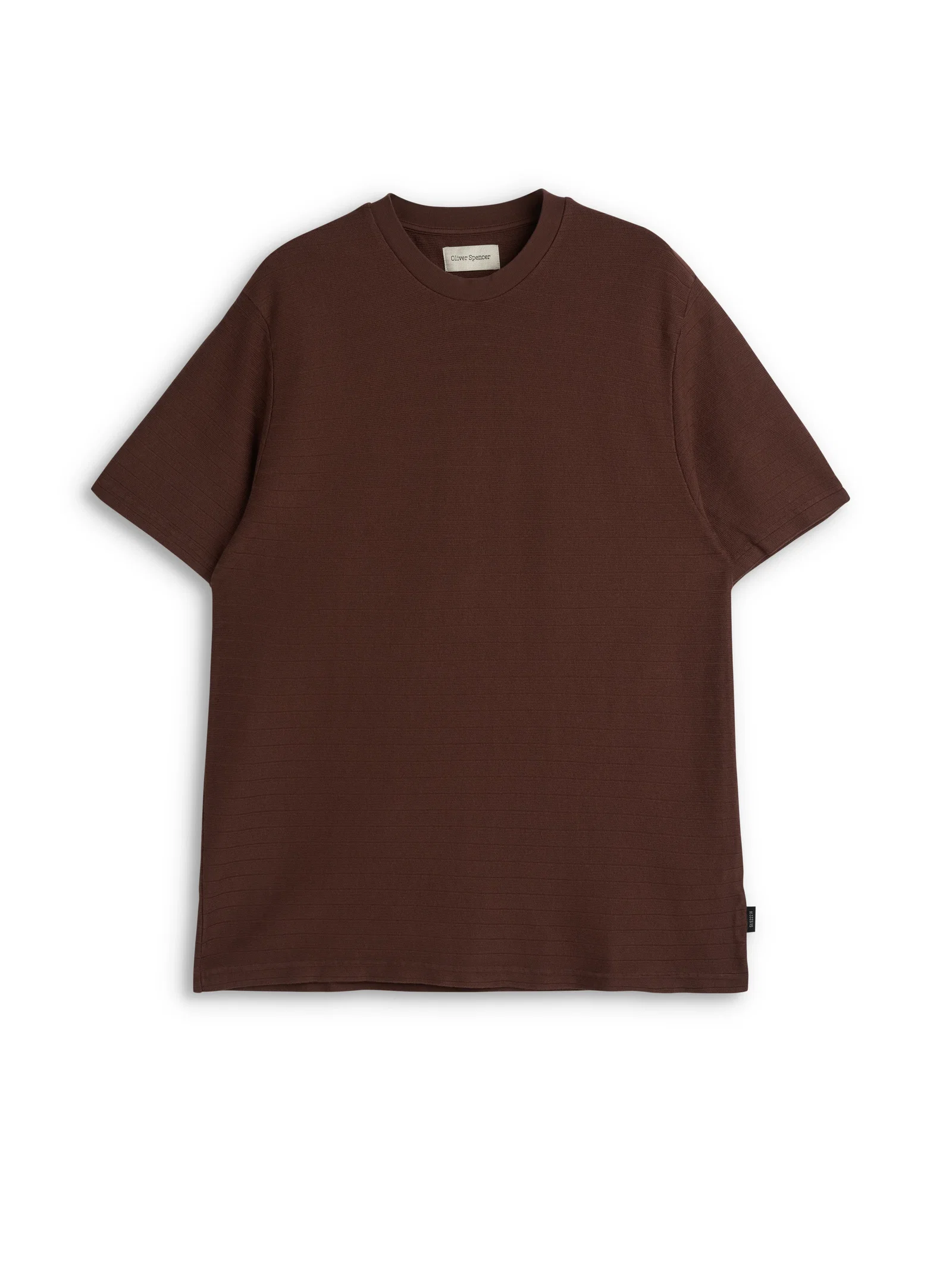 Image of Lynton Crew Neck T-Shirt Coburn Brown