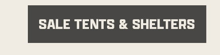 Sale tents and shelters text in bold on a dark rectangular background.