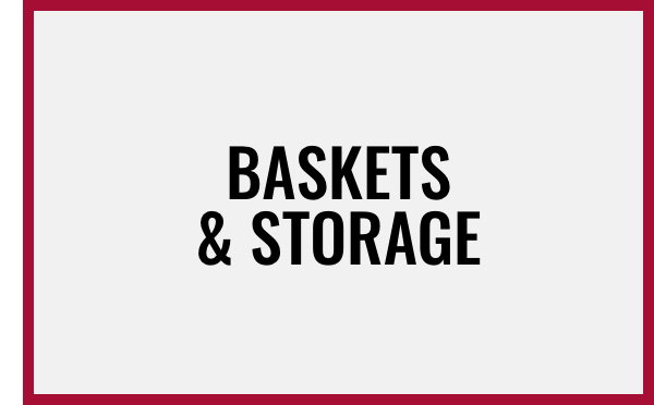 Baskets & storage